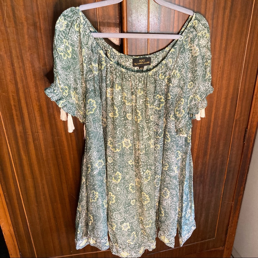 Silk Tunic NAT by Natalie Martin Sz M/L